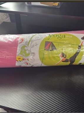 Yoga Mat - Pink Non-Slip Exercise Mat